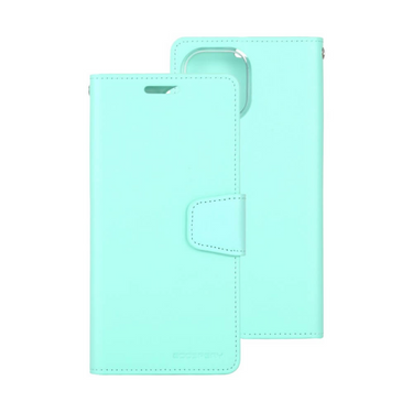 iPhone 13 Pro Max Compatible Case Cover With Sonata Diary - Mint